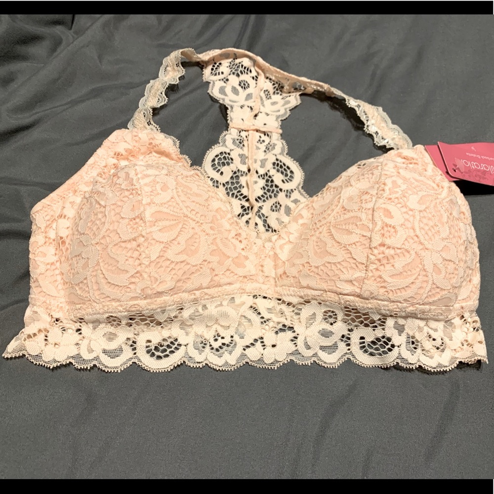 Xhilaration Peach Racerback Bralette - Small - NWT